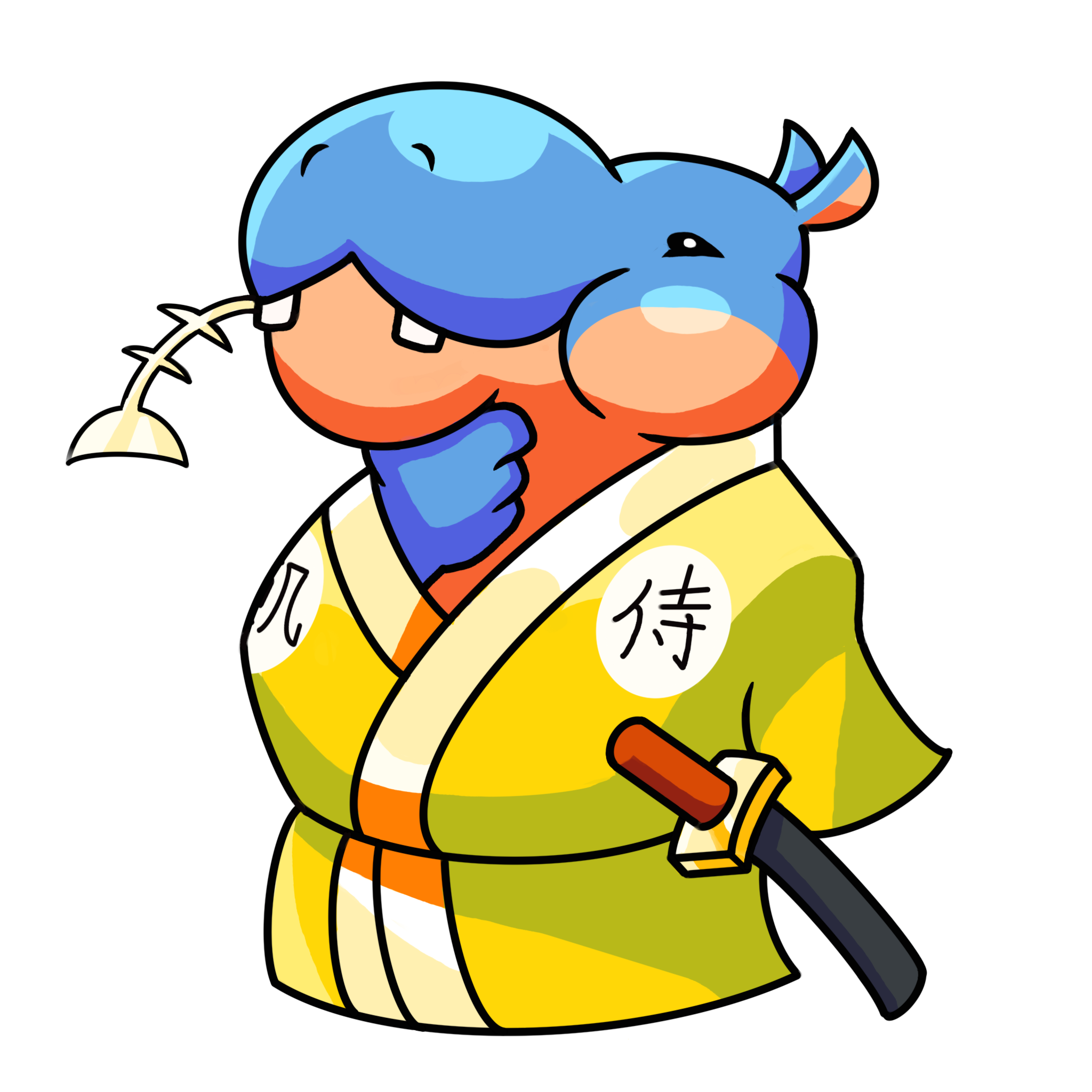 The Hungry Samurai logo